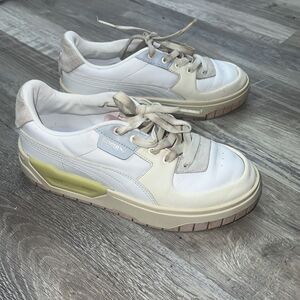 Puma Cali Dream Womens Platform Sneakers 7.5 Casual Lace Up Shoe 383112-01